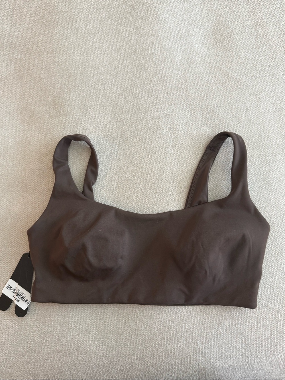 SKIMS Women’s Scoop Neck Wireless Bralette in Chocolate Brown